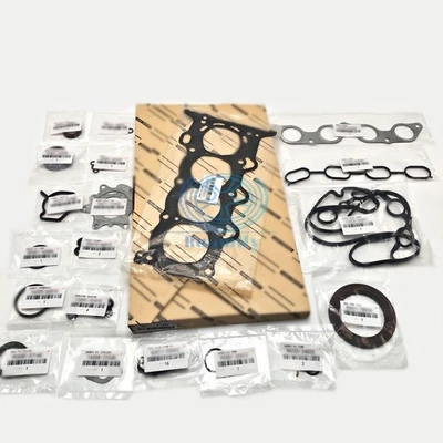 Genuine Head Gasket Bolts Set New For Toyota Echo Yaris 1NZFE 1NZFXE 04111-21042 Foto 1 de 4