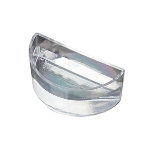 Clear Half Circle Refractive Water Container Refraction Water Tray - Picture 1 of 8