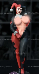 Harley Quinn Payaso NSFW Sexy! Impreso en 3D 16k! ¡Pintado o sin pintar! - Imagen 1 de 11
