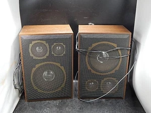 HiFi 3 Wege Hochleistungsbox Lautsprecher Boxen Vintage - Bild 1 von 3