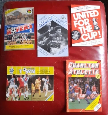 24  Leeds United Away Programmes . 1976/77 -96/97 - Image 1 of 4