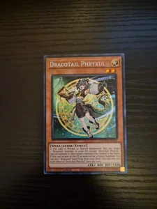Yugioh Doom of Dimensions - Dracotail Phryxul - Secret Rare - DOOD-EN023 - Picture 1 of 2