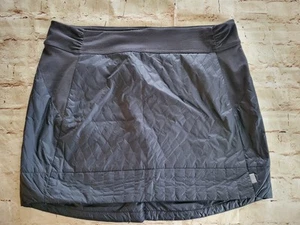 Mountain Hardwear Womens Black Trekkin Insulated Mini Skirt Size XL - Picture 1 of 6