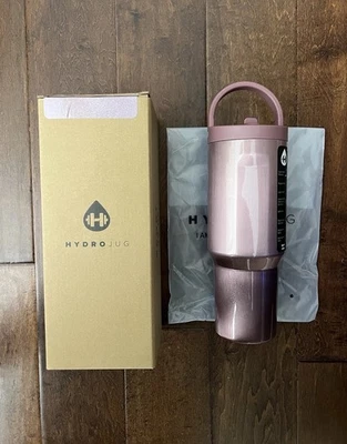 Hydrojug Holiday Cateye Collection Dream Pink Sport 40oz Tumbler New IN HAND