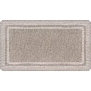 Gewebt Beige 20 Zoll X 36 Zoll Anti-Ermüdung Anti-Rutsch Indoor Komfort Matte - Bild 1 von 4