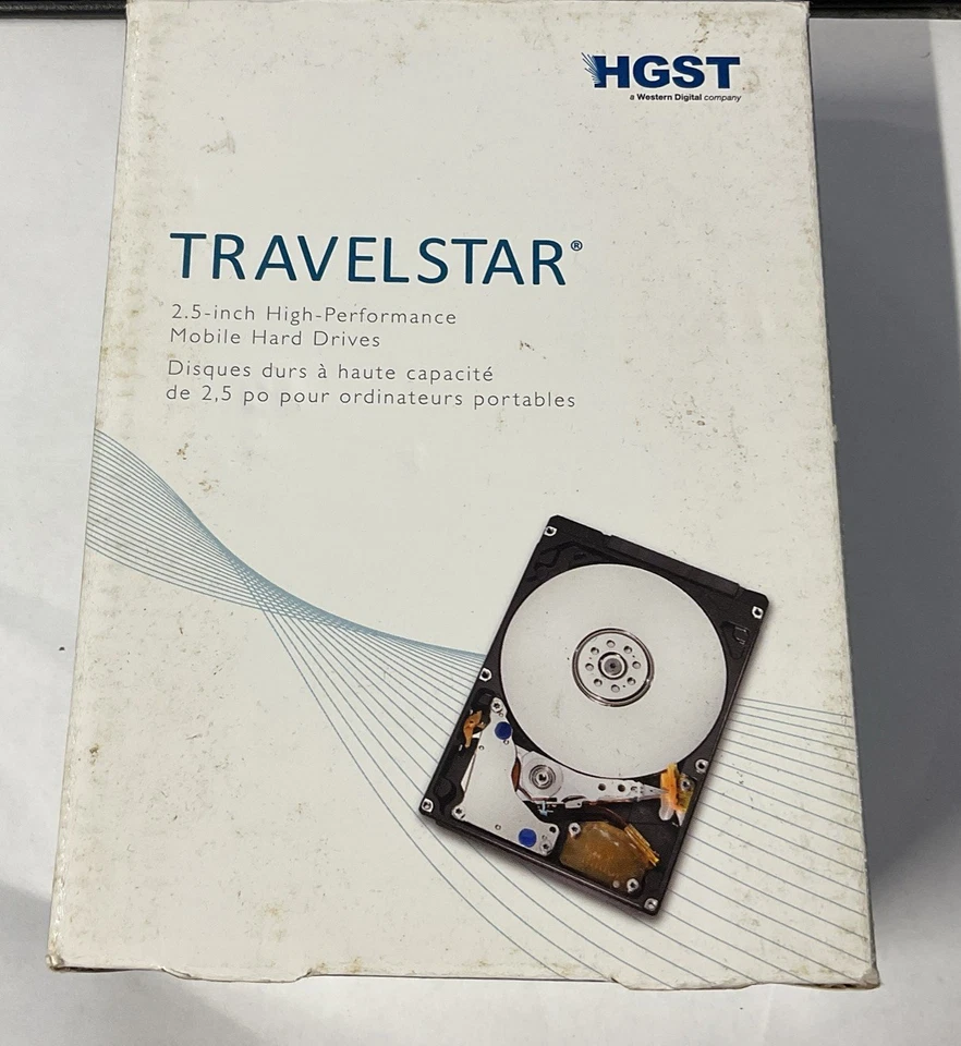 HGST TRAVELSTAR 2.5'' HARD DRIVE, 500GB - Image 1 of 1