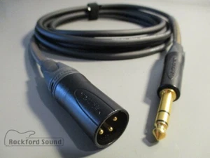 Mogami W2534 Quad Neglex | 35 pies | dorado macho XLR a TRS interconexión equilibrada - Imagen 1 de 4