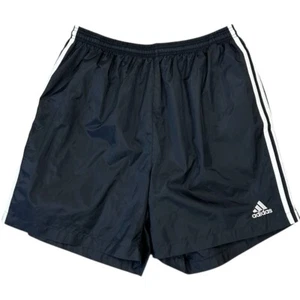 Vintage Adidas 3 Stripe Black Splash Shorts Gr. XL - Bild 1 von 4