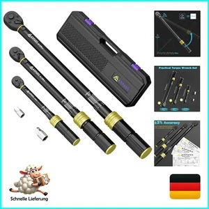 ANPUDS Chiave dinamometrica 1/4 & 3/8 & 1/2 pollice, 3-25Nm, 10-150Nm, 60-330Nm 5... - Foto 1 di 8