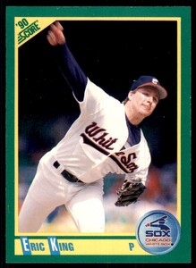 1990 Score Eric King Baseball Cards #28