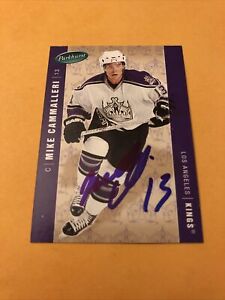 Mike Cammalleri Signed Los Angeles Kings Card 1