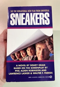 Sneakers 1992 Movie Novel Tie-in Paperback, Robert Redford, Dewey Gram - Picture 1 of 4