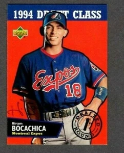 1994 Upper Deck #224 Hiram Bocachica Montreal Expos Card Signed Autograph (B98) - Picture 1 of 2