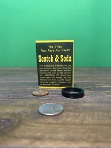 🔥The Trick That Pays For Itself Scotch and Soda Magic Trick Vintage *RARE*🔥 - Picture 1 of 4