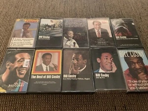 Cassette Tape Set Of 10 Comedy 1960s-1970s Bill Cosby - Picture 1 of 6