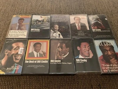 Cassette Tape Set Of 10 Comedy 1960s-1970s Bill Cosby - Image 1 of 4