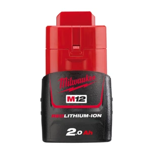 Milwaukee M12B2 12V Li-Ion 2Ah RED LITHIUM Battery - Picture 1 of 3