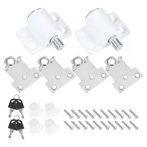 Sliding Window Locks Push-in Window Security Lock with Keys Sliding Door Keye... - Picture 1 of 6