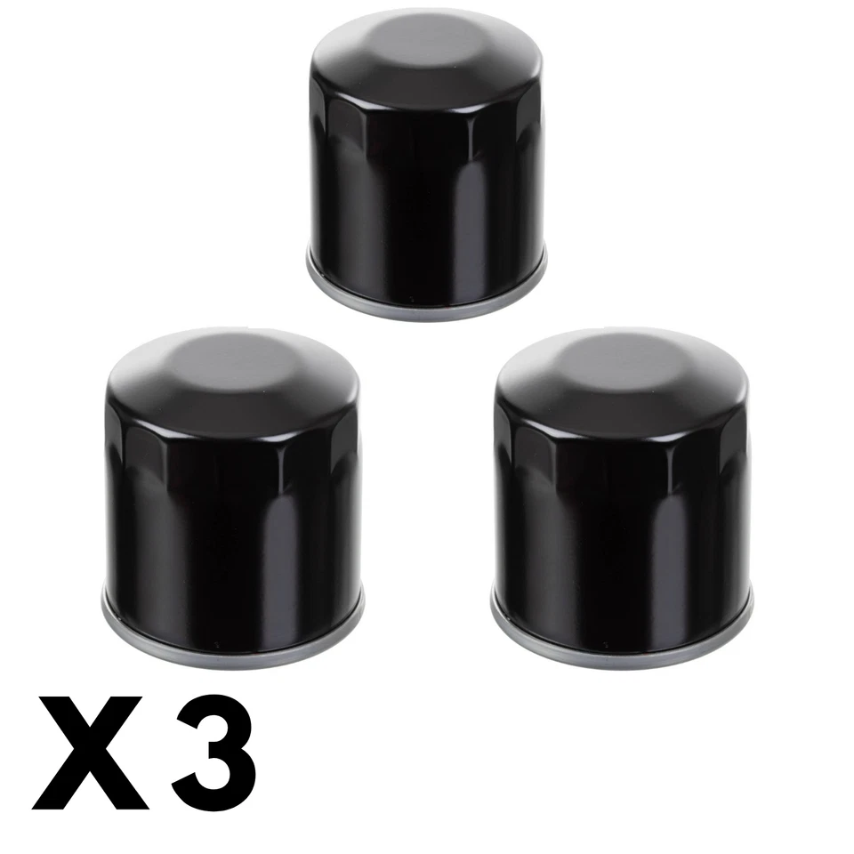 Paquete de 3 filtros de aceite blancos para Honda CBR900RR Fireblade 1992-1999 Foto 1 de 1