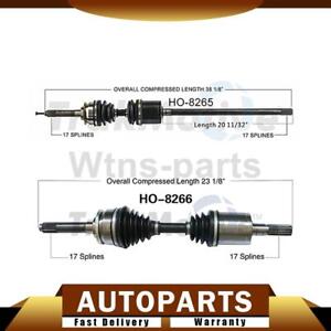 2X TRAKMOTIVE FRONT CV JOINTS AXLE SHAFT SHAFTS FOR ISUZU RODEO 1996-1996