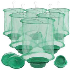 The Ranch Fly Trapper The Most Effective Fly Trap Catcher Killer Cage Flies Lot - Picture 1 of 17