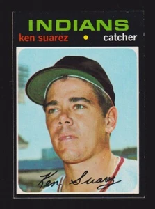 Ken Suárez Cleveland Indians 1971 Topps #597 como nuevo B - Imagen 1 de 2