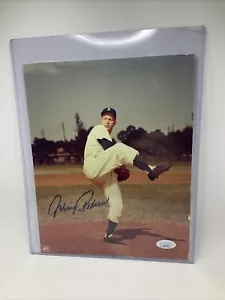 Johnny Podres Autographed 8x10 Photo JSA Authenticated - Picture 1 of 2
