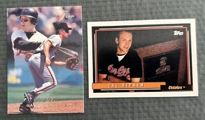 Cal Ripken Flair 1993 & Topps 1992: 2 Card Lot - Picture 1 of 6