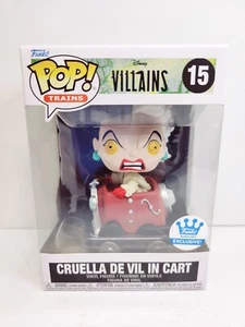 Funko Pop! Trains: Disney - Cruella de Vil - Funko Web (FW) (Exclusive) #15 - Picture 1 of 7