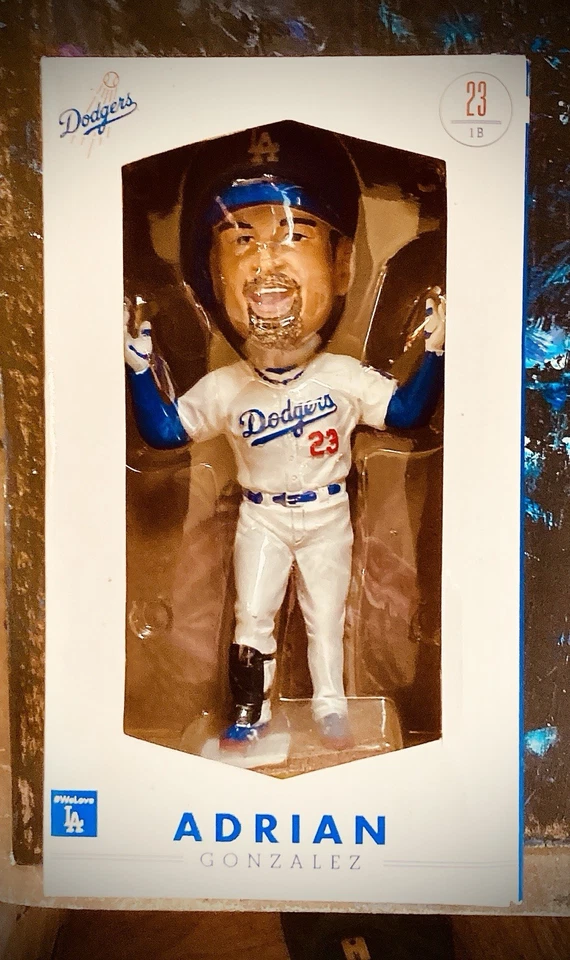 Bobblehead SGA colecionável Adrian Gonzalez Los Angeles Dodgers 2013 - Imagem 1 de 4