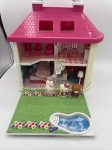 Vintage Rare 2000 Hello Kitty Sanrio/Blue Box Light Up Dream House - Bild 1 von 10