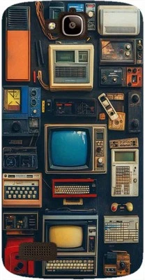 Cover per Huawei Honor 3C,in plastica rigida,design vintage - Immagine 1 di 4