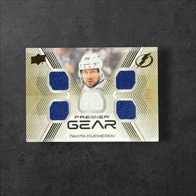 2024-25 Premier NIKITA KUCHEROV /49 Premier Gear Bronze Jersey #PG-NK Tampa Bay - Image 1 of 2