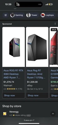 ASUS ROG Strix G15DS DH764TI - Image 1 of 2