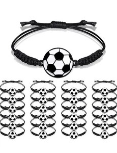 24 Pc. Soccer Team Gift Bracelets For Players From Coach, Parents, Friends-Party - Picture 1 of 7