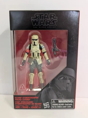 Фигурка Star Wars Black Series Scarif Stormtrooper Squad Leader новая в коробке 3,75 дюйма - Изображение 1 из 4