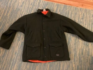 Vintage Codet Wolljacke Mackinaw Jagd Wende grün orange Outdoor Herren M - Bild 1 von 6