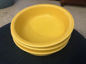 Gelbe Fiesta 7" Müslischalen 3er Set - Bild 1 von 5