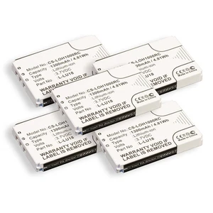 5 Pack Battery for Logitech L-LU18 K398 F12440056 Harmony Remote 1100 1100i 915 - Picture 1 of 3