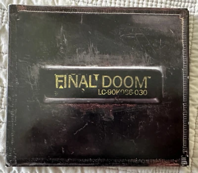 FINAL DOOM ID GT INTERACTIVE PC WINDOWS GAME LC-90K0S6-030 VINTAGE RARE - Image 1 of 2