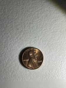 1986 Lincoln Cent Plating Error No Mint Mark Die Crack - Picture 1 of 5