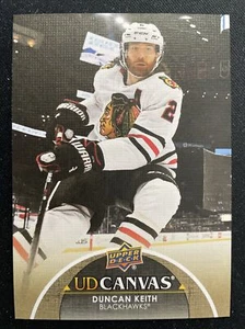 21-22 UD Series 1 Hockey Canvas C19 Duncan Keith - Picture 1 of 2