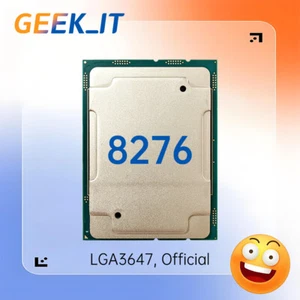 ✅Intel Xeon Platinum 8276 SRF99 2.2GHz 28C / 56T 38.5MB 165W LGA3647 CPU - Picture 1 of 1