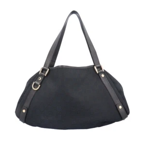 GUCCI Tote Bag 130736 493492 GG canvas Abbey used - Picture 1 of 9