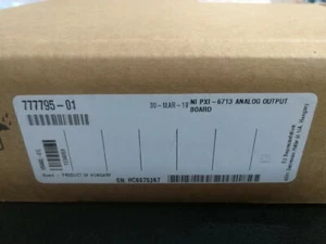 Factory Sealed New Original PXI-6713 PXI 6713 Free Shipping - Picture 1 of 1
