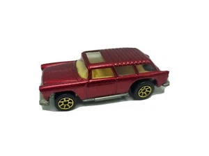 Chevy Nomad 1969 Hot Wheels rojo 1/64 Malasia casi nuevo/m - ver descripción - Imagen 1 de 8