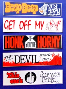 Vintage Bumper Sticker - Picture 1 of 2