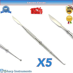 Dental Lecron Wax & Modelling Carver Porcelain New Lab Instrument Mixing Spatula - Picture 1 of 3