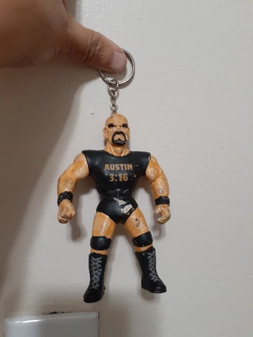 Steve Austin Vintage Key Chain Cover