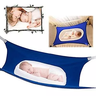 Newborn Baby Hammock Infant Sleep Bed Elastic Detachable Crib Cot Portable • 16.70$